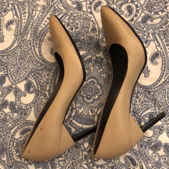 Calvin Klein high heels elegant beige shoes size 38 - Picture 2 of 11